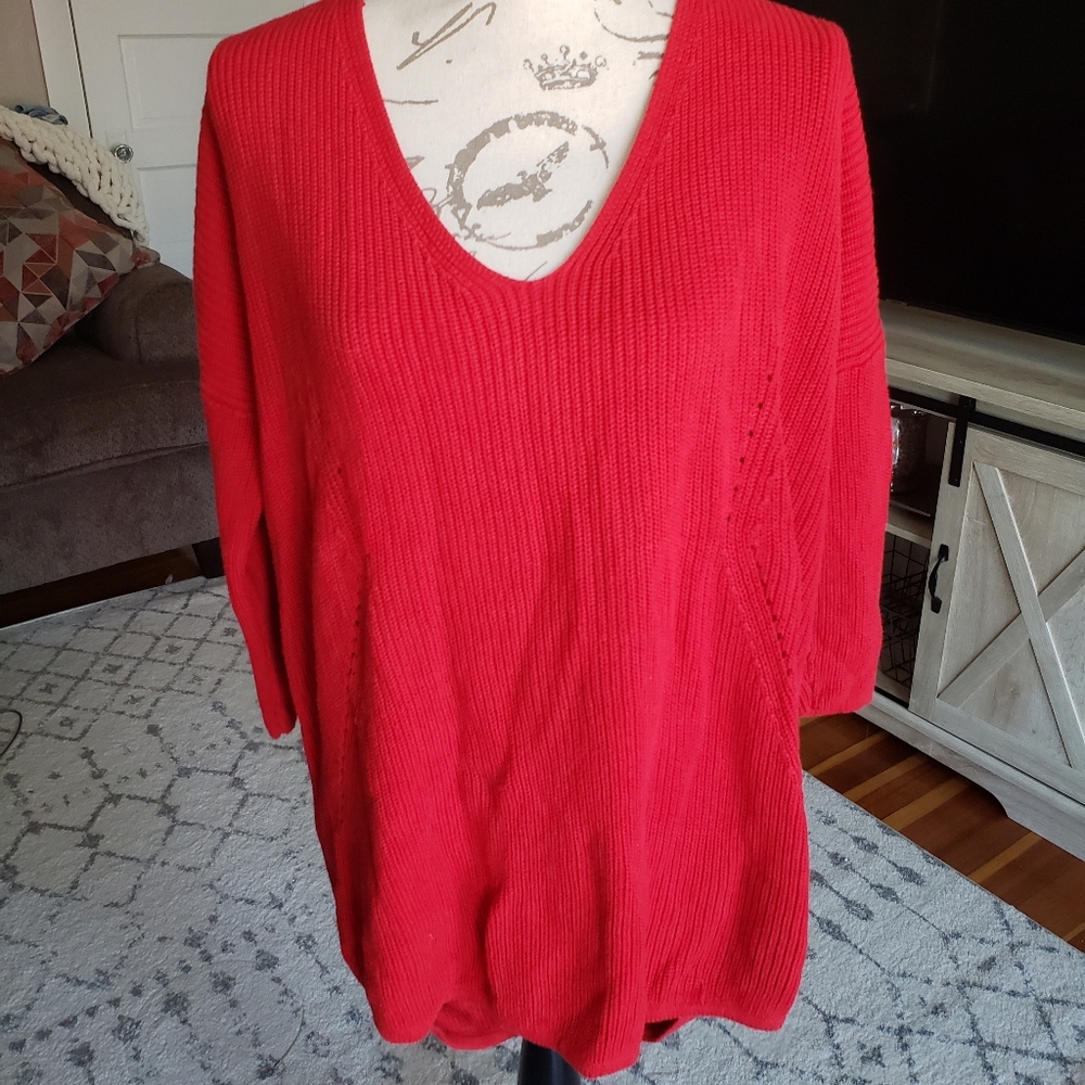 Red express sweater - Picture 2 of 3
